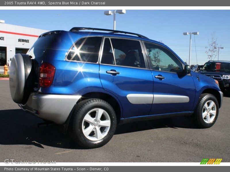 Spectra Blue Mica / Dark Charcoal 2005 Toyota RAV4 4WD