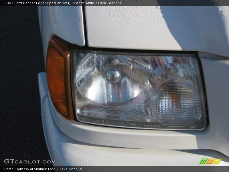 Oxford White / Dark Graphite 2003 Ford Ranger Edge SuperCab 4x4