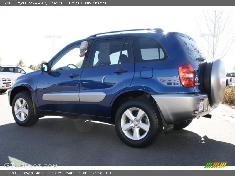 Spectra Blue Mica / Dark Charcoal 2005 Toyota RAV4 4WD