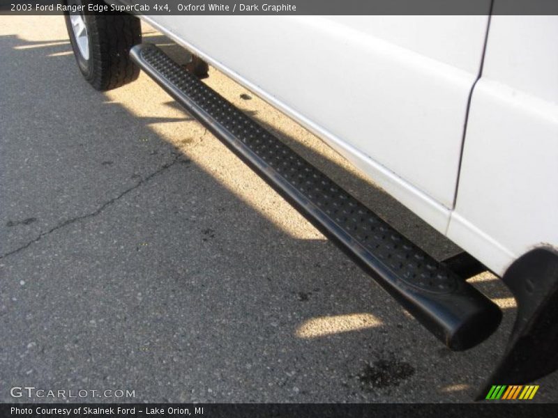 Oxford White / Dark Graphite 2003 Ford Ranger Edge SuperCab 4x4