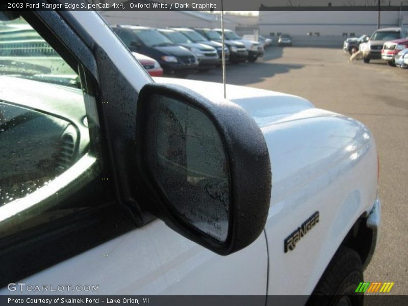 Oxford White / Dark Graphite 2003 Ford Ranger Edge SuperCab 4x4