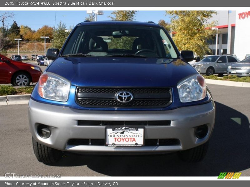 Spectra Blue Mica / Dark Charcoal 2005 Toyota RAV4 4WD