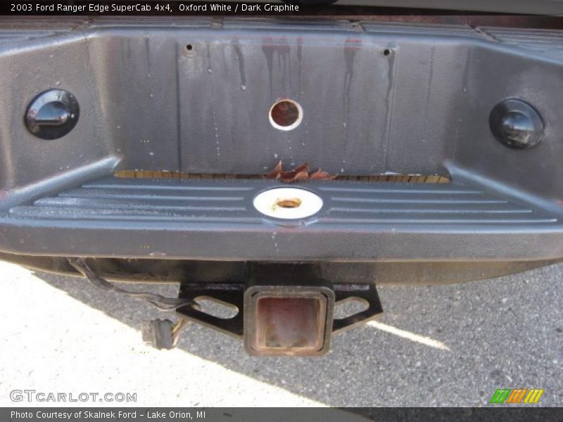 Oxford White / Dark Graphite 2003 Ford Ranger Edge SuperCab 4x4