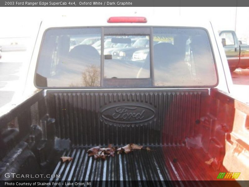 Oxford White / Dark Graphite 2003 Ford Ranger Edge SuperCab 4x4