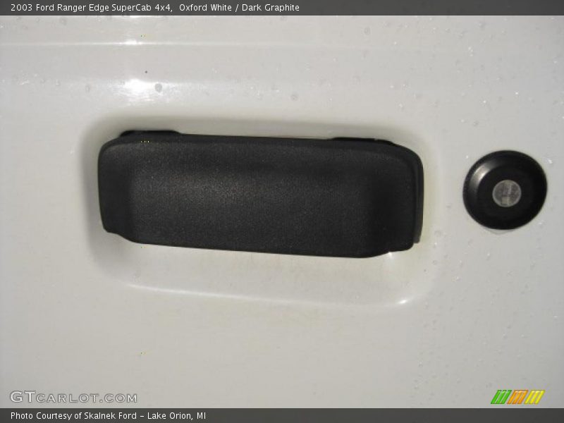 Oxford White / Dark Graphite 2003 Ford Ranger Edge SuperCab 4x4