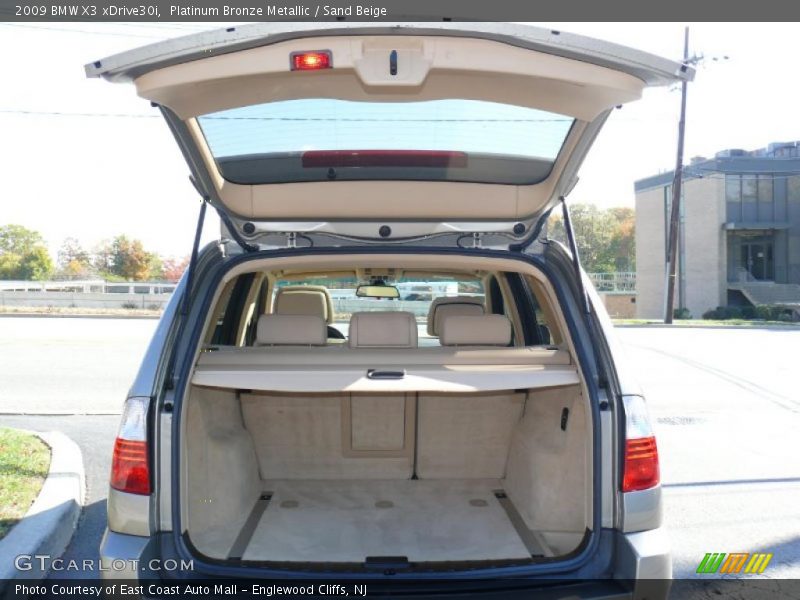 Platinum Bronze Metallic / Sand Beige 2009 BMW X3 xDrive30i