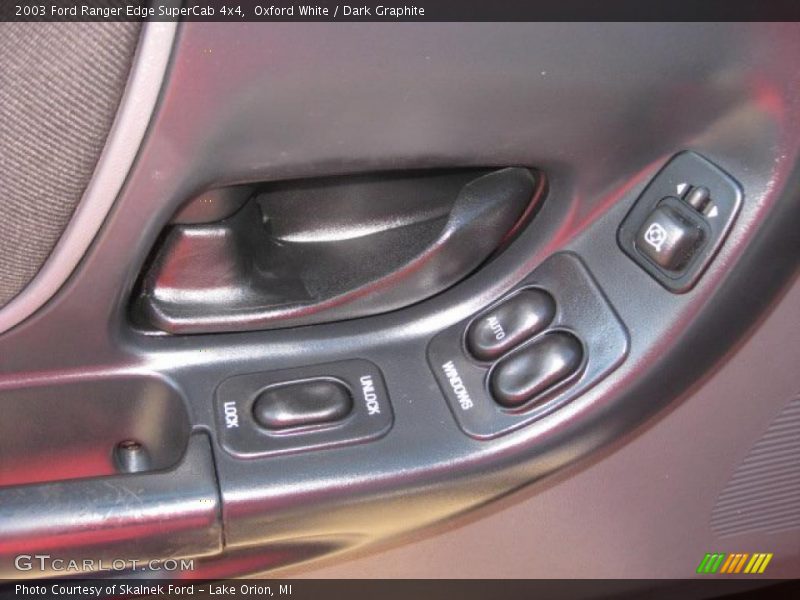Oxford White / Dark Graphite 2003 Ford Ranger Edge SuperCab 4x4