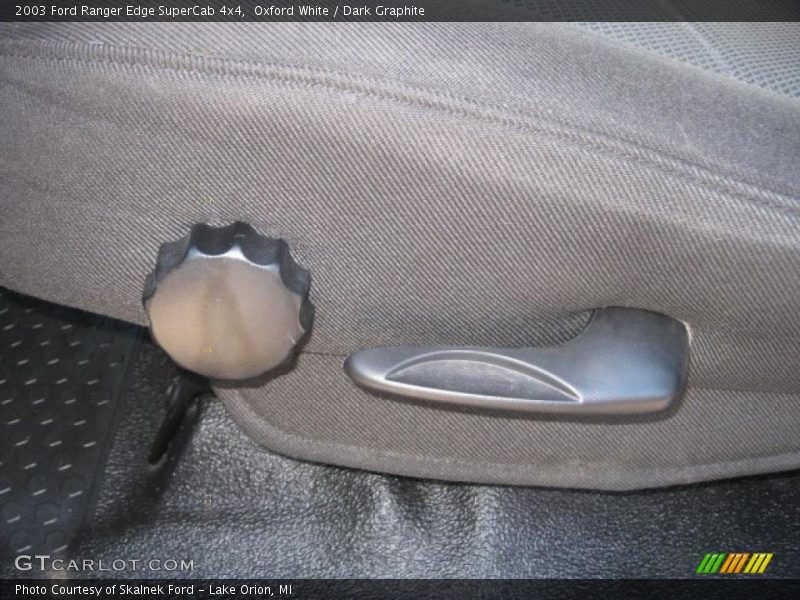 Oxford White / Dark Graphite 2003 Ford Ranger Edge SuperCab 4x4