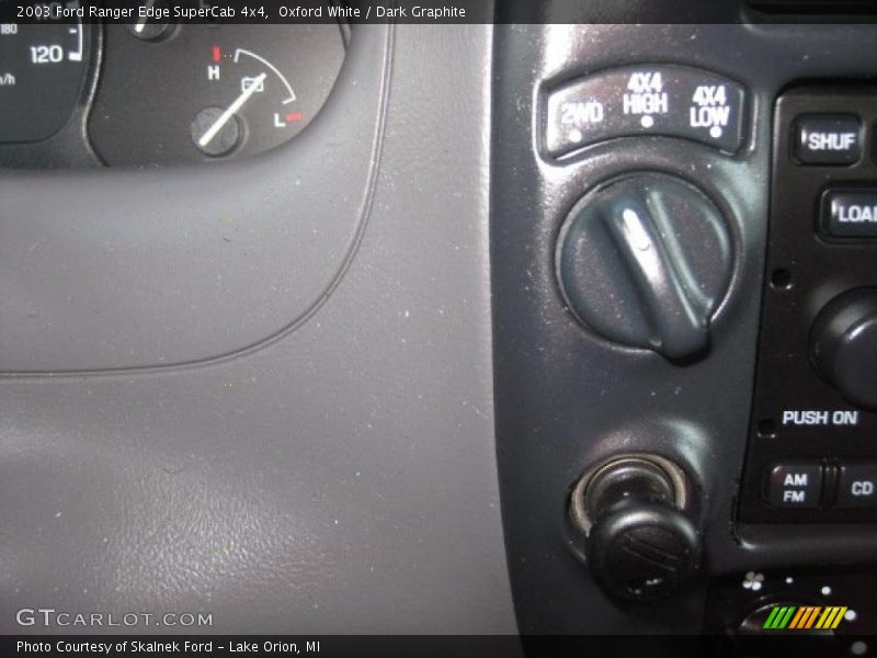 Oxford White / Dark Graphite 2003 Ford Ranger Edge SuperCab 4x4