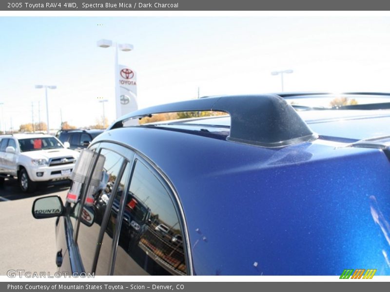 Spectra Blue Mica / Dark Charcoal 2005 Toyota RAV4 4WD
