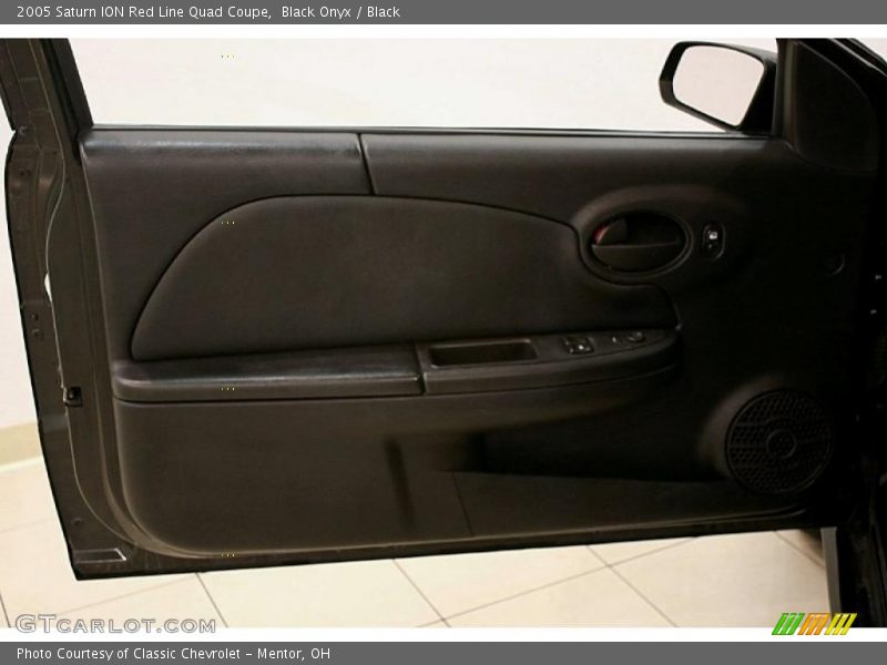 Door Panel of 2005 ION Red Line Quad Coupe