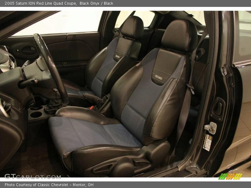  2005 ION Red Line Quad Coupe Black Interior