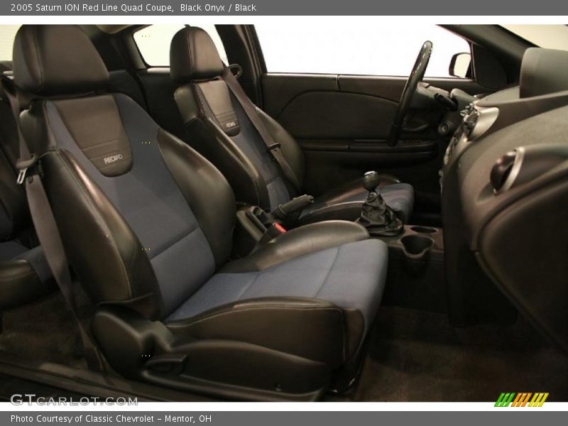  2005 ION Red Line Quad Coupe Black Interior