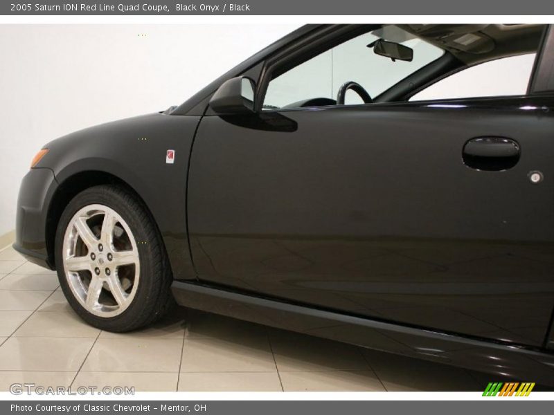 Black Onyx / Black 2005 Saturn ION Red Line Quad Coupe