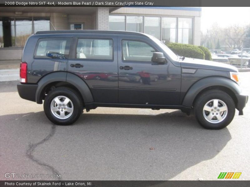 Modern Blue Pearl / Dark Slate Gray/Light Slate Gray 2008 Dodge Nitro SXT 4x4