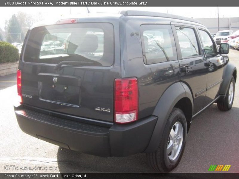 Modern Blue Pearl / Dark Slate Gray/Light Slate Gray 2008 Dodge Nitro SXT 4x4