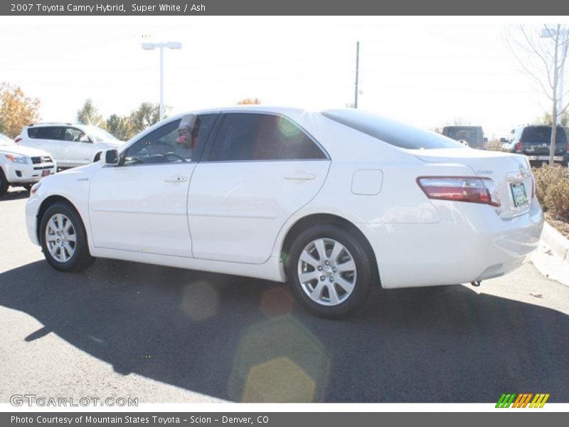 Super White / Ash 2007 Toyota Camry Hybrid