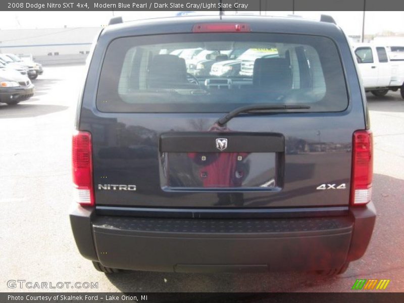 Modern Blue Pearl / Dark Slate Gray/Light Slate Gray 2008 Dodge Nitro SXT 4x4