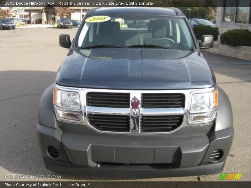 Modern Blue Pearl / Dark Slate Gray/Light Slate Gray 2008 Dodge Nitro SXT 4x4