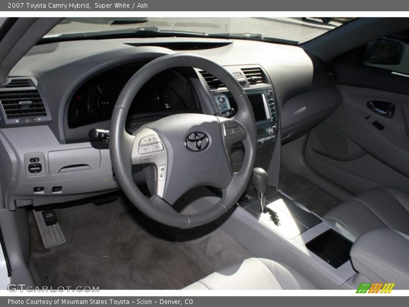Super White / Ash 2007 Toyota Camry Hybrid