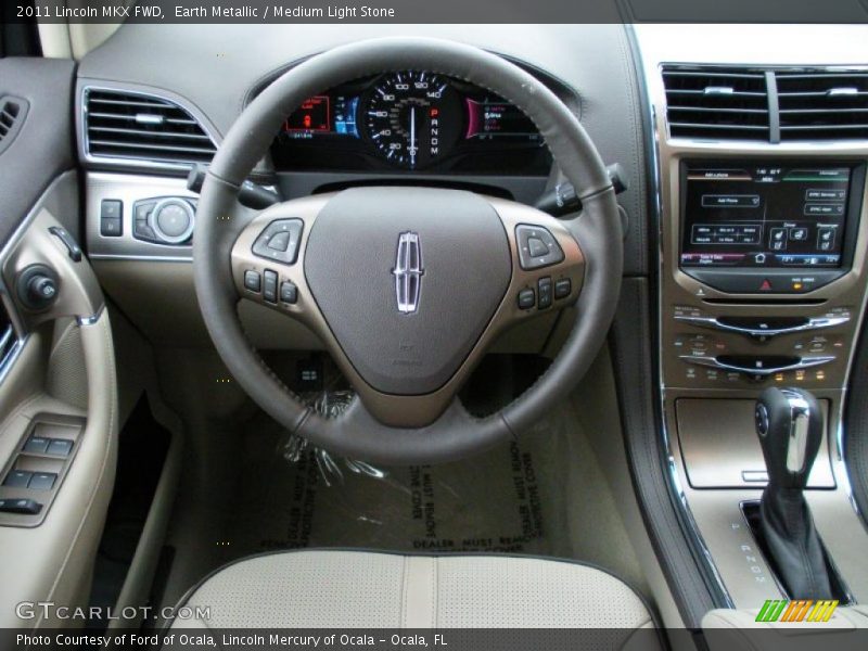 Dashboard of 2011 MKX FWD