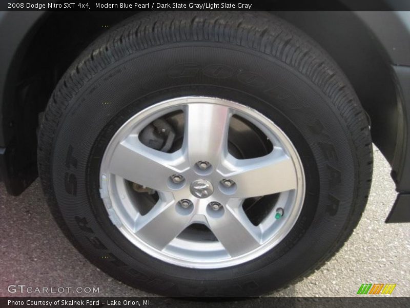 Modern Blue Pearl / Dark Slate Gray/Light Slate Gray 2008 Dodge Nitro SXT 4x4
