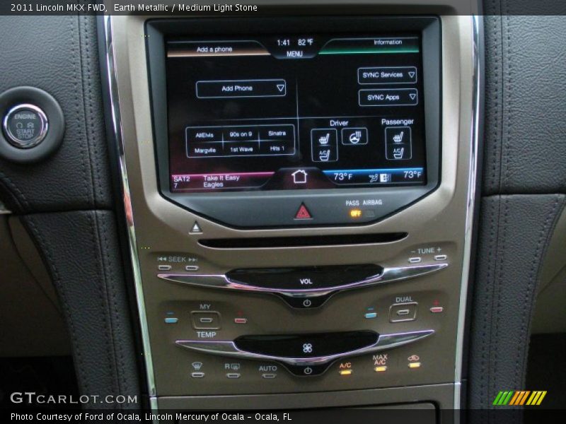 Controls of 2011 MKX FWD