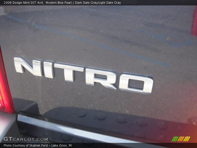 Modern Blue Pearl / Dark Slate Gray/Light Slate Gray 2008 Dodge Nitro SXT 4x4