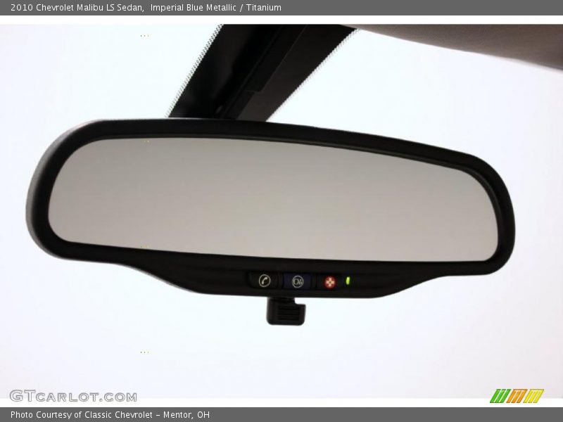 Imperial Blue Metallic / Titanium 2010 Chevrolet Malibu LS Sedan