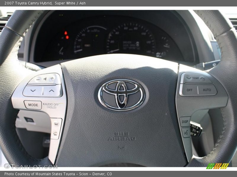 Super White / Ash 2007 Toyota Camry Hybrid