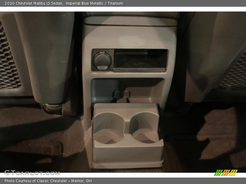 Imperial Blue Metallic / Titanium 2010 Chevrolet Malibu LS Sedan