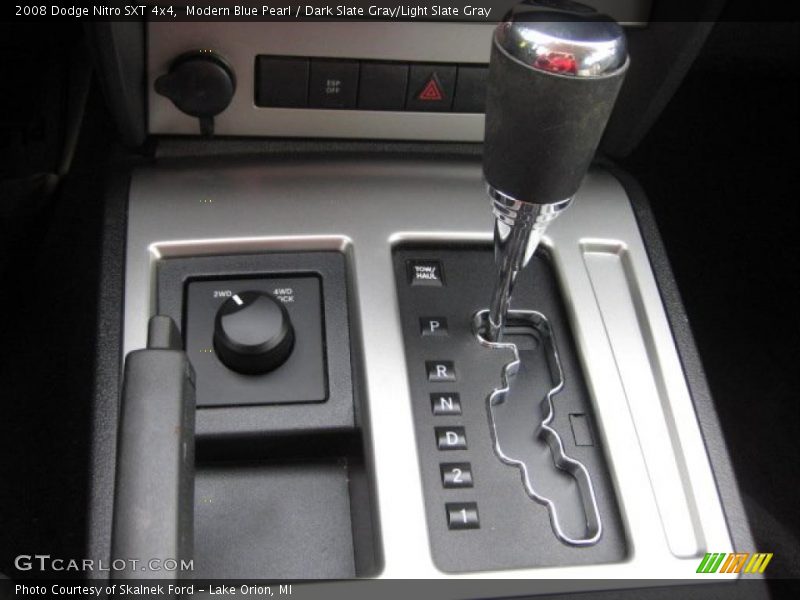 Modern Blue Pearl / Dark Slate Gray/Light Slate Gray 2008 Dodge Nitro SXT 4x4
