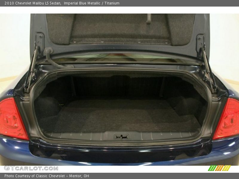Imperial Blue Metallic / Titanium 2010 Chevrolet Malibu LS Sedan