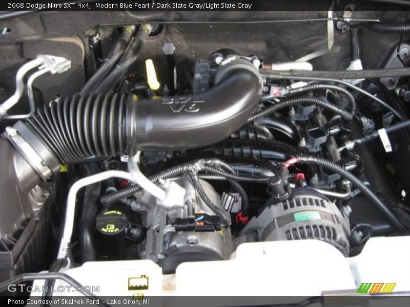 Modern Blue Pearl / Dark Slate Gray/Light Slate Gray 2008 Dodge Nitro SXT 4x4