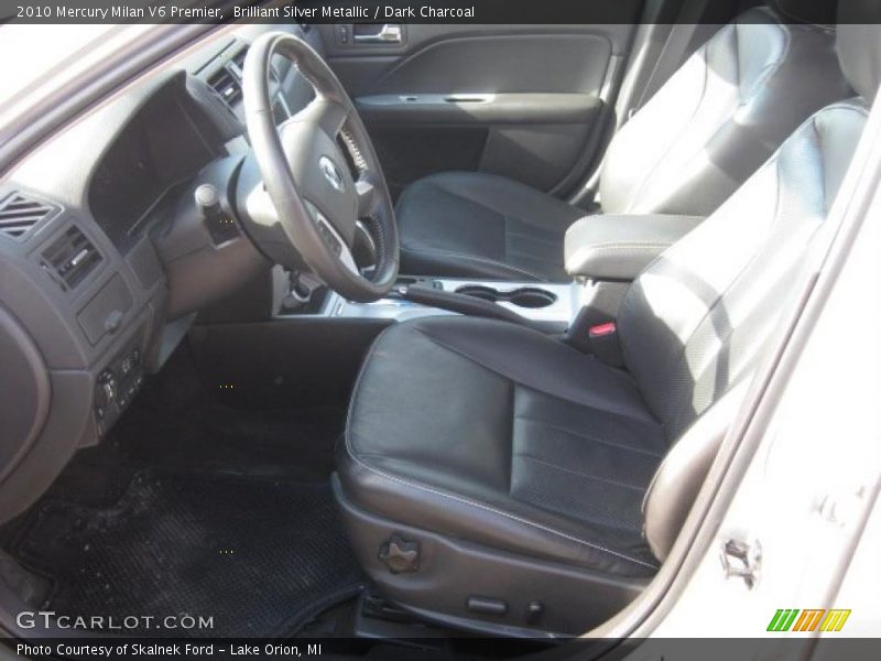 Brilliant Silver Metallic / Dark Charcoal 2010 Mercury Milan V6 Premier