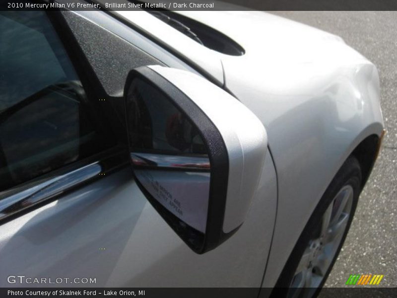 Brilliant Silver Metallic / Dark Charcoal 2010 Mercury Milan V6 Premier