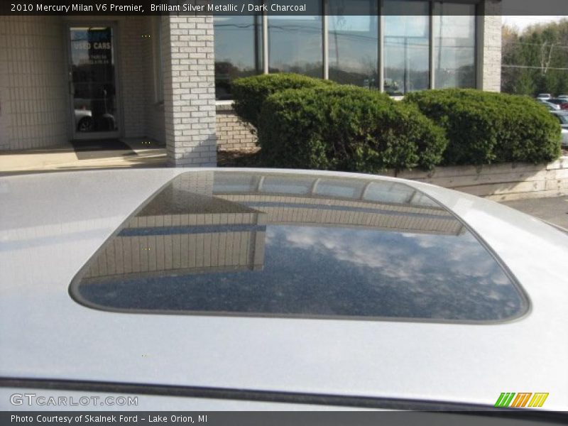 Brilliant Silver Metallic / Dark Charcoal 2010 Mercury Milan V6 Premier