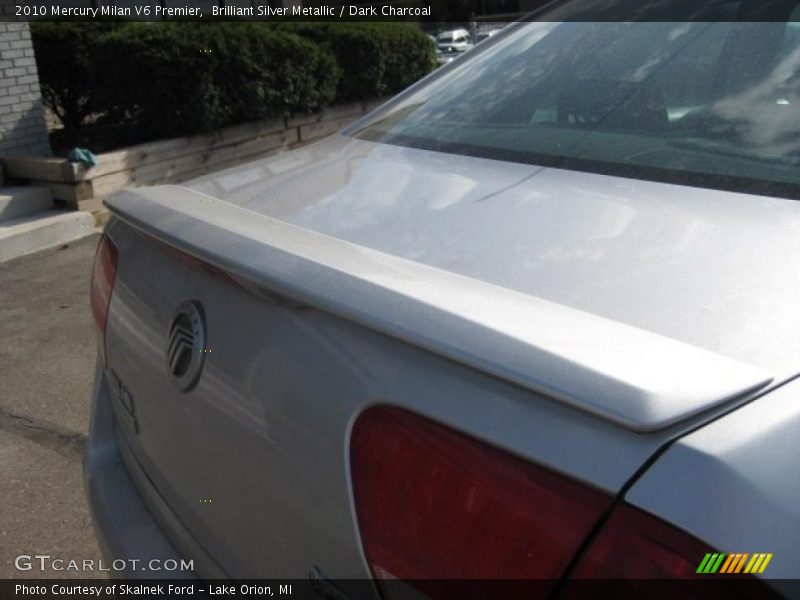 Brilliant Silver Metallic / Dark Charcoal 2010 Mercury Milan V6 Premier