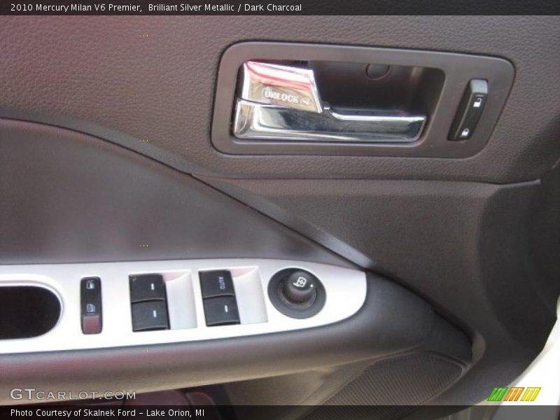 Brilliant Silver Metallic / Dark Charcoal 2010 Mercury Milan V6 Premier