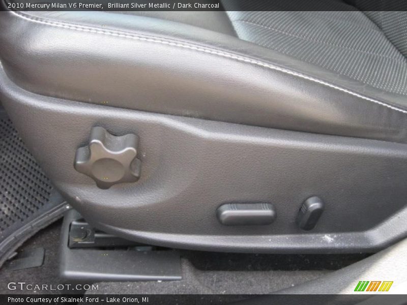 Brilliant Silver Metallic / Dark Charcoal 2010 Mercury Milan V6 Premier