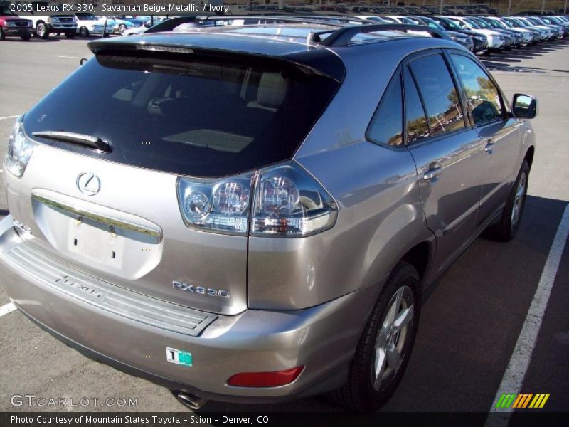 Savannah Beige Metallic / Ivory 2005 Lexus RX 330