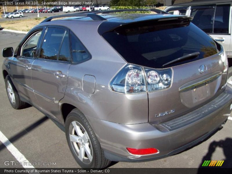 Savannah Beige Metallic / Ivory 2005 Lexus RX 330