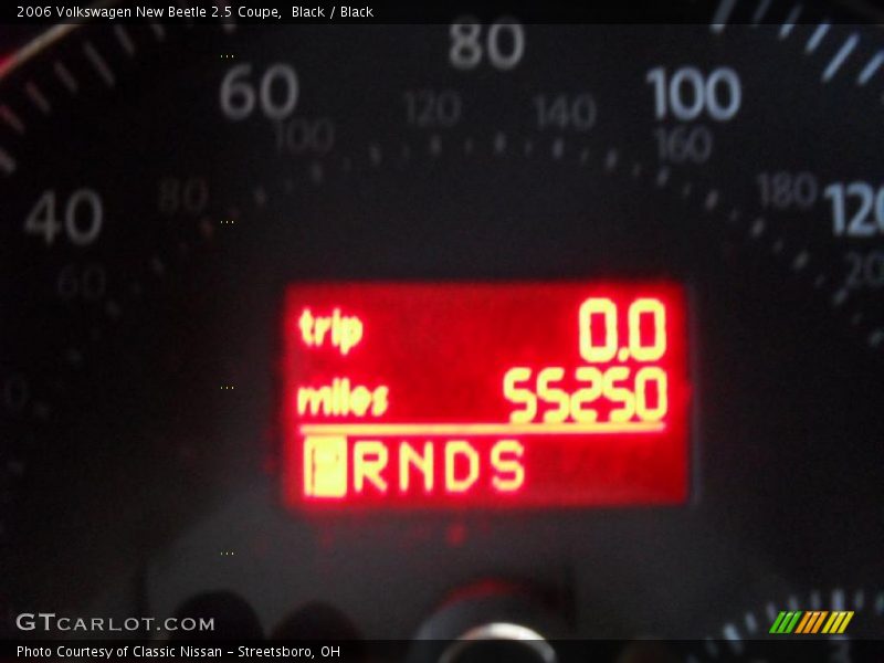 Black / Black 2006 Volkswagen New Beetle 2.5 Coupe