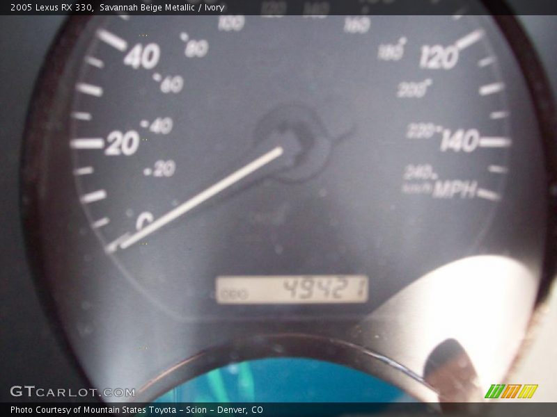 Savannah Beige Metallic / Ivory 2005 Lexus RX 330