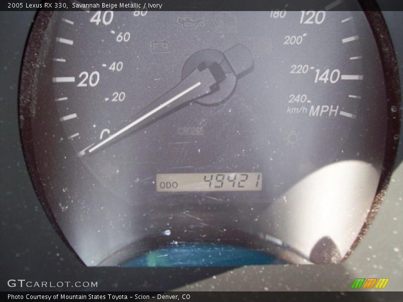 Savannah Beige Metallic / Ivory 2005 Lexus RX 330