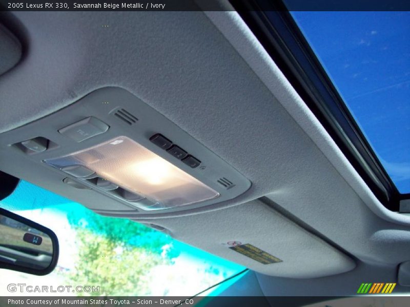 Savannah Beige Metallic / Ivory 2005 Lexus RX 330