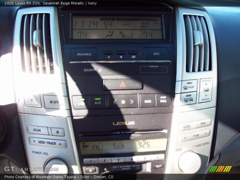 Savannah Beige Metallic / Ivory 2005 Lexus RX 330