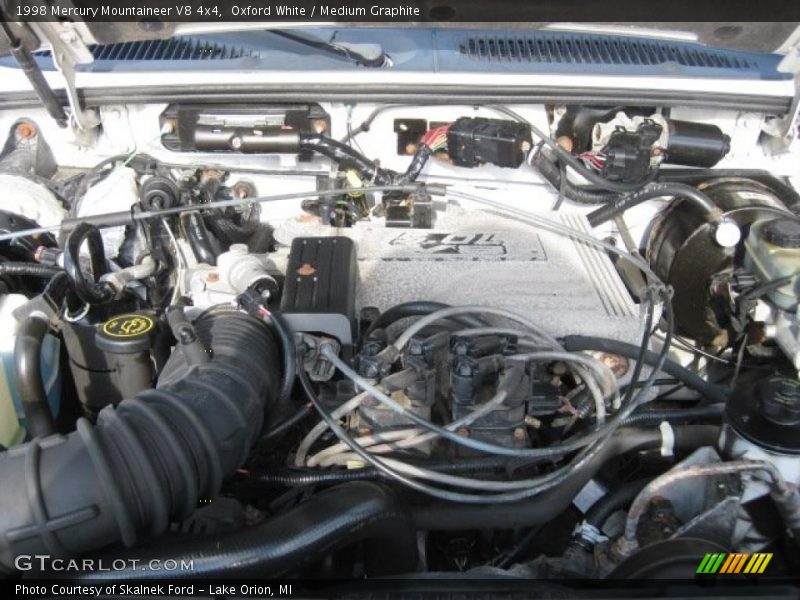  1998 Mountaineer V8 4x4 Engine - 5.0 Liter OHV 16 Valve V8