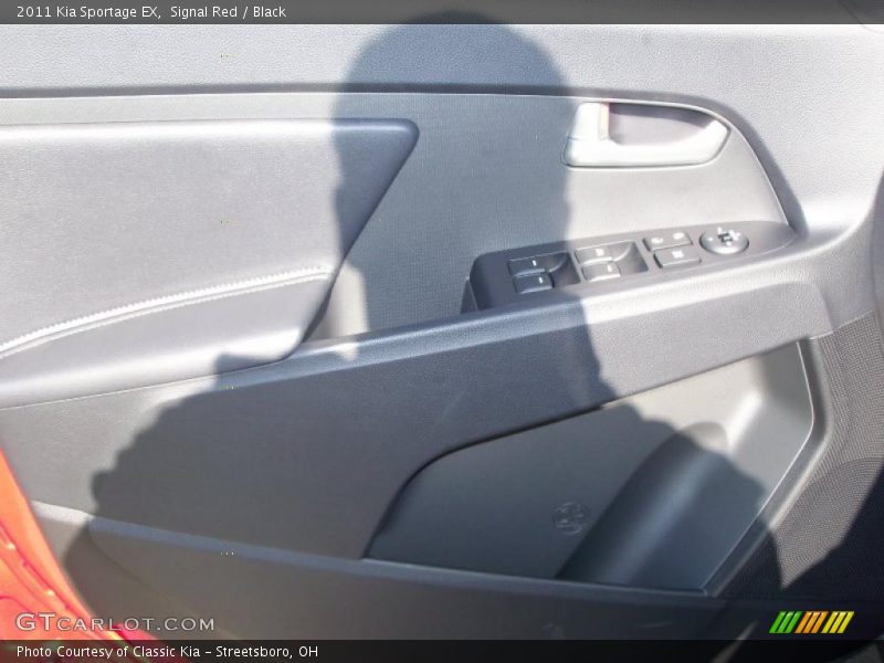 Signal Red / Black 2011 Kia Sportage EX