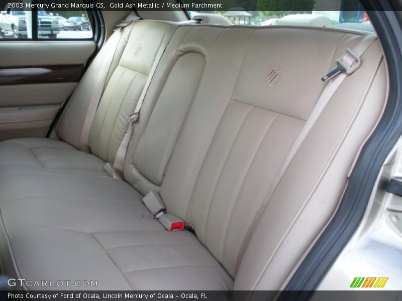 Gold Ash Metallic / Medium Parchment 2003 Mercury Grand Marquis GS